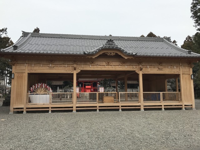 日吉神社　拝殿