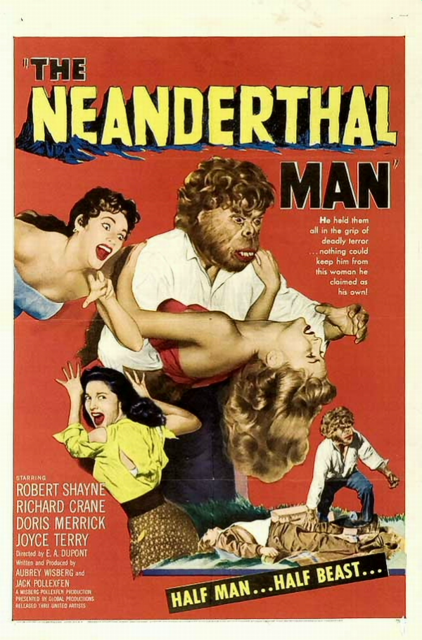 THE NEANDERTHAL MAN-movie-poster-1953