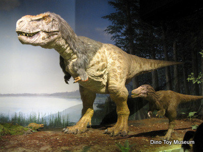 茨城県自然博物館の恐竜コーナー