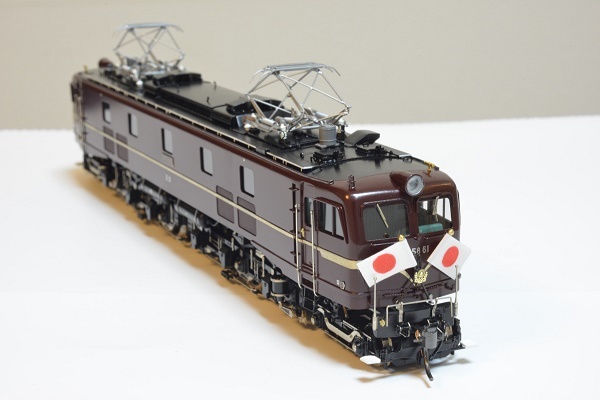 天賞堂のEF5861（天賞堂模型部60周年ごろの製品、昭和54年愛知植樹祭