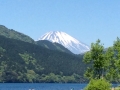 箱根芦ノ湖の富士山