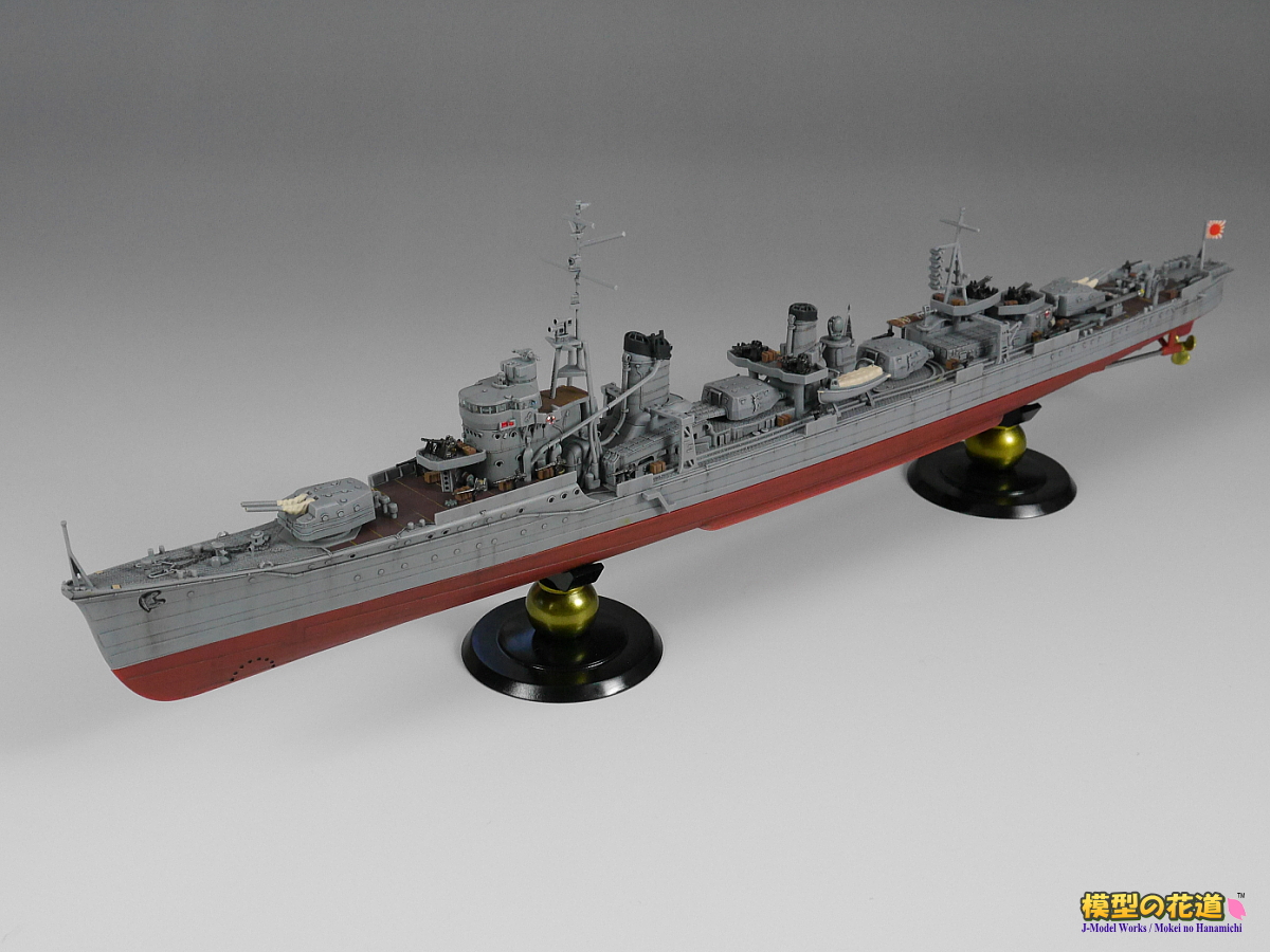 フジミ艦NEXT1/350雪風 組み立てレビュー その4 完成品写真と総評