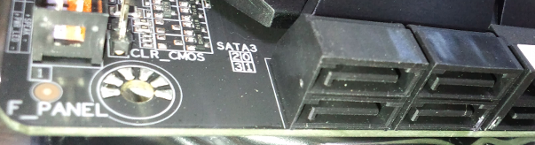 SATA用コネクタ2(MB側)