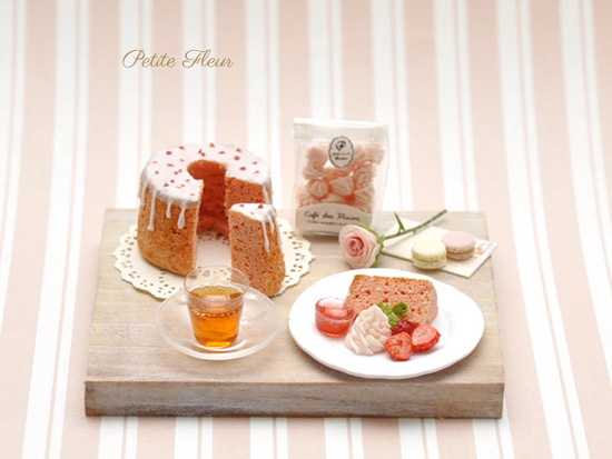 シフォンケーキ | Petite Maison*のミニチュア＆ドールハウス